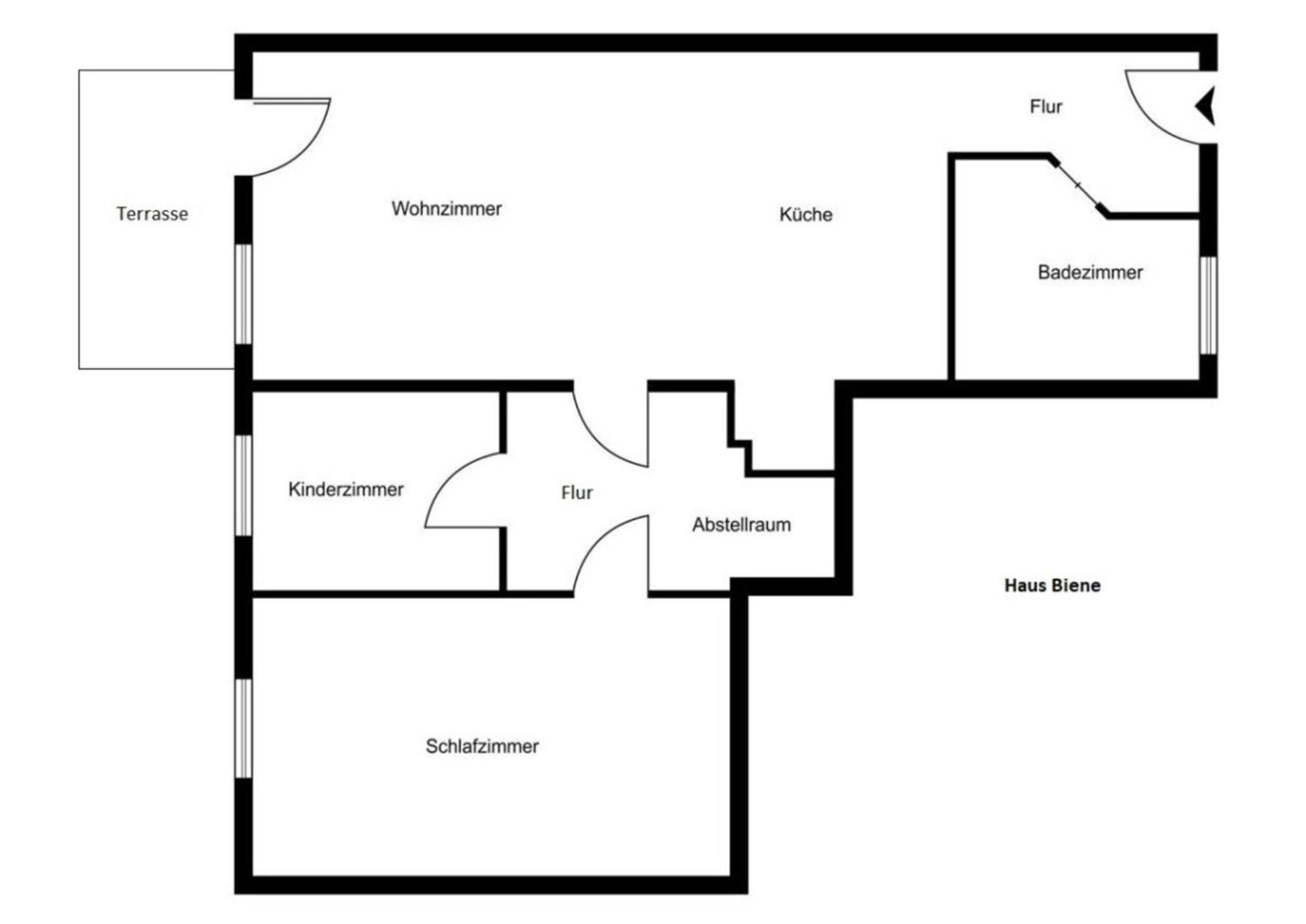 Wohnung Nr 2 Im Wikingerhof Neufunnixsiel Luaran gambar